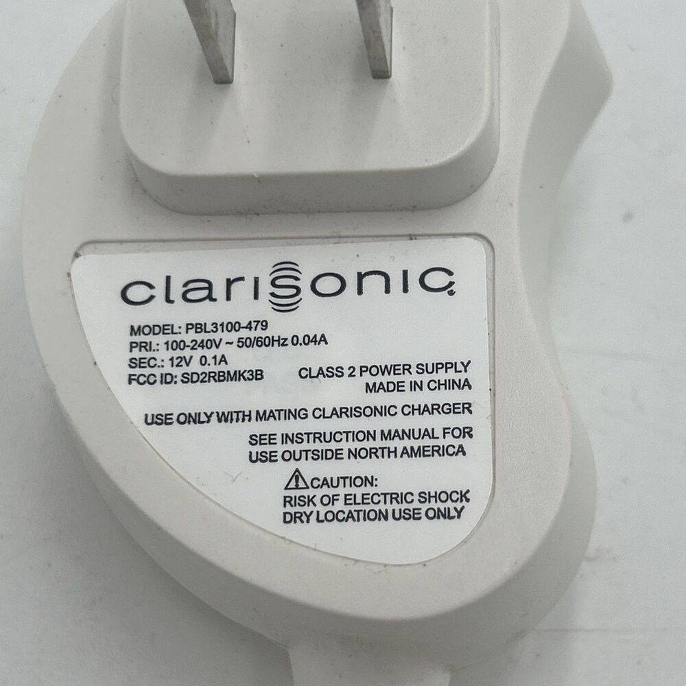 Replacement Charger Clarisonic MIA 1 2 Skin Facial Brush PBL3100-479 OEM Part - Picture 2 of 3